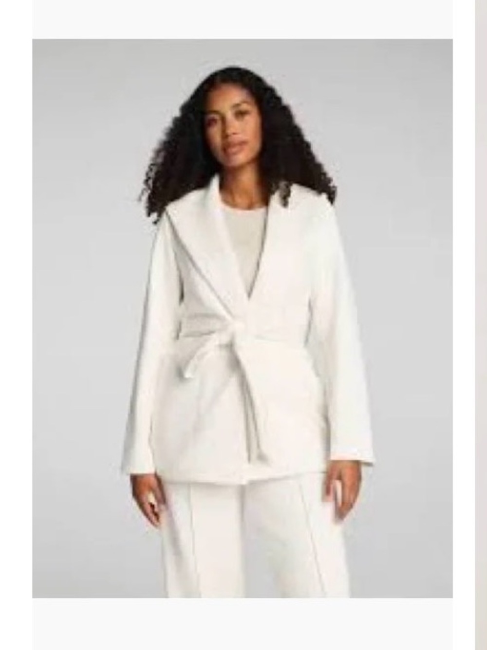 SPANX Air Essentials Luxe Cardigan Wrap XS Cream